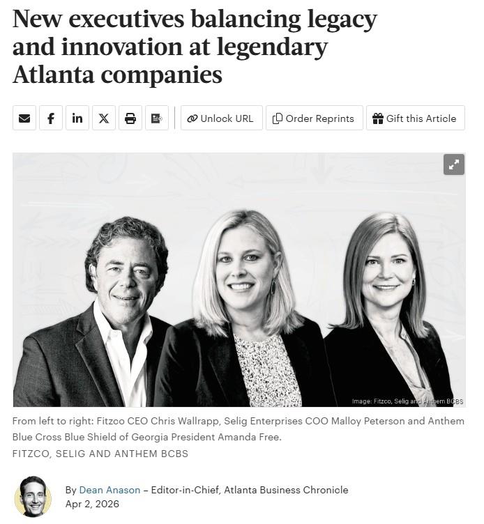 New Executives Balancing Legacy and Innovation at Legendary Atlanta Companiesst a moment...